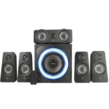 Trust GXT 658 Tytan Altavoces 5.1 con Subwoofer, 90W RMS, Negro